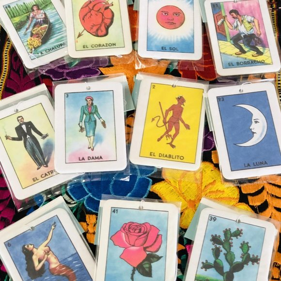 3 Pack Mexican Bingo Air Fresheners - Picture 1 of 13